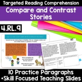 RL.4.9 Compare and Contrast Stories - Google Classroom and Print