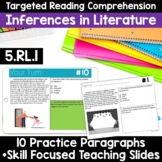 RL.5.1 Inference Worksheets 5th Grade Making Inferences Fi