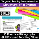 RL.5.5 Elements of Drama Activities Drama Passages Structu