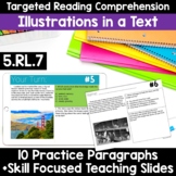RL.5.7 Illustrations in a Text - Google Classroom and Print