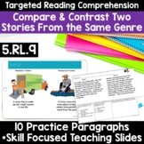 RL.5.9 Compare and Contrast Two Stories From Same Genre 5th Grade