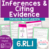 RL.6.1: Making Inferences & Citing Evidence - 6th Grade Co