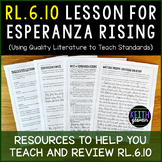 RL.6.10 Lesson To Use With Esperanza Rising