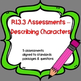 RL3.3 Assessments - Describing Characters