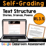 RL3.5  3rd-Grade Text Structure for Stories, Dramas, Poems
