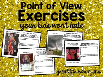 Preview of RL.6 - Point of View Exercise Packet