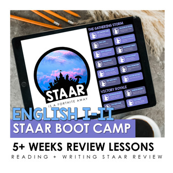 Preview of RLA STAAR Boot Camp - "STAAR Is a Fortnight Away!" - English I-II