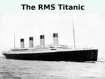Preview of RMS Titanic History and Quiz