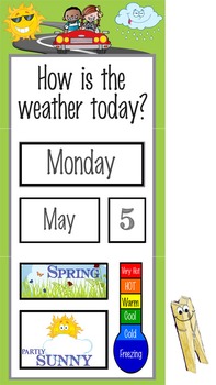 Weather Chart For Classroom