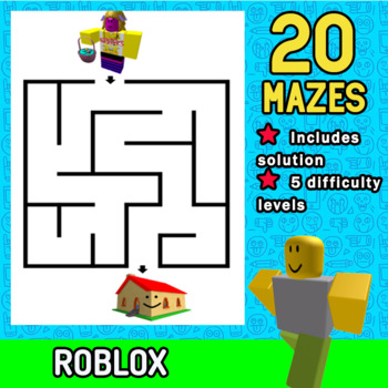 Preview of ROBLOX 20 Mazes - 20 MEMORY GAMES