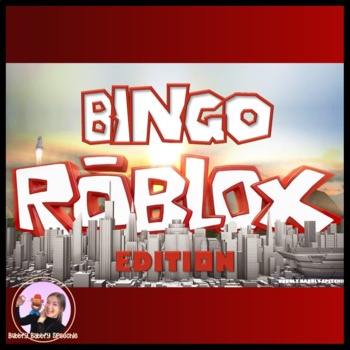 Preview of ROBLOX Bingo Game: Virtual Therapy & Printable