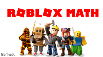 Roblox Math Worksheets Teaching Resources Teachers Pay Teachers - roblox math games