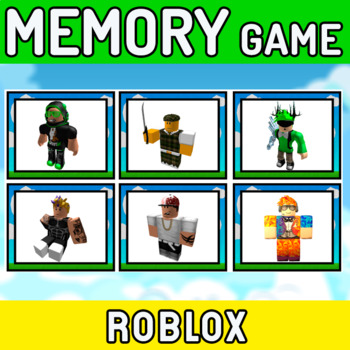 Preview of ROBLOX Memory Game - 48 CARDS