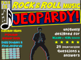ROCK & ROLL MUSIC JEOPARDY! Text and Visual Clues About th