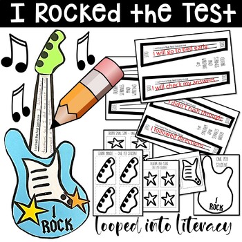Preview of ROCK THE TEST CRAFT AND WRITING BEFORE OR AFTER THE TEST EASY PREP 2023