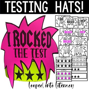 Preview of ROCK THE TEST TESTING CROWNS HATS 2024 MANY VERSIONS!