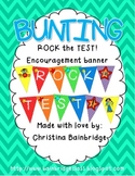 ROCK the TEST Encouragement Bunting Banner