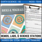 Rocks and Minerals - Demo, Labs, and Science Stations