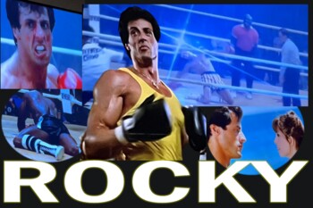 Preview of MOTIVATIONAL ROCKY POSTER 24 by 36