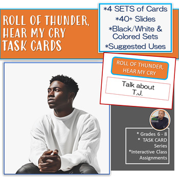 Preview of ROLL OF THUNDER, HEAR MY CRY [TASK CARDS]