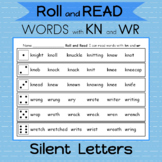 ROLL and READ KN and WR  Digraphs with Silent Letters 2 Games