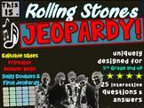 ROLLING STONES JEOPARDY! Interactive Gameboard with Questi