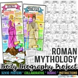 Roman Gods, Roman Mythology Body Biography Project Bundle