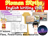 ROMAN MYTHS Writing Bundle: PowerPoint, Lesson Plan and Ac