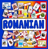 ROMANIAN TEACHING RESOURCES display posters flashcards col