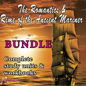 Preview of ROMANTICS BRITISH LITERATURE POETRY UNIT LESSONS- Study Guides, Workbooks, Tests