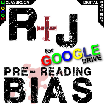 Preview of ROMEO AND JULIET PreReading Bias Intro Discussion Activity DIGITAL Fun Questions