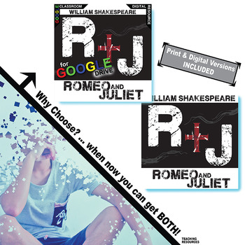 Preview of ROMEO AND JULIET Unit Fun Activities PRINT & DIGITAL Prereading Introduction