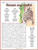 ROMEO AND JULIET Word Search Worksheet Activity