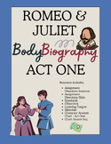 ROMEO & JULIET | ACT ONE | BODY BIOGRAPHY ACTIVITY