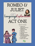 ROMEO & JULIET | ACT ONE | LANGUAGE EXPLORATION STATIONS ACTIVITY