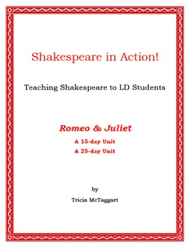 Preview of ROMEO & JULIET ~ Shakespeare for LD Students ~ in Action!