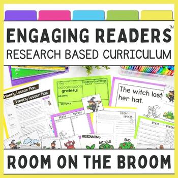 Preview of ROOM ON THE BROOM Read Aloud Unit for Halloween Lesson, Craft, Comprehension