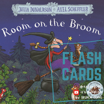 Preview of ROOM ON THE BROOM FLASHCARDS |  by it's Funglish