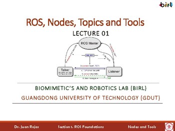 Preview of 02. ROS: Nodes, Topics, and Tools