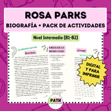 ROSA PARKS || Biografía + Actividades Lectura y Escritura 