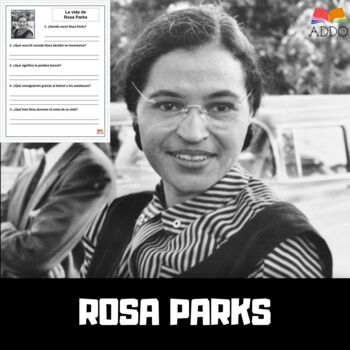 Preview of ROSA PARKS para Niños [BLACK HISTORY MONTH] ESPAÑOL