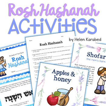 Preview of ROSH HASHANAH Jewish New Year BUNDLE