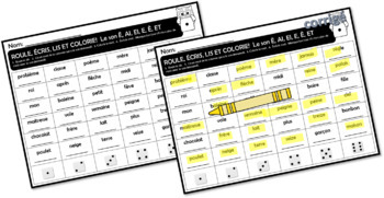 ROULE, LIS ET COLORIE!   Le son son Ã‰- Le son Ãˆ