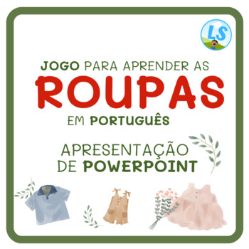 Preview of ROUPAS em Português - Apresentação de PowerPoint - Quiz - Jogo em Português