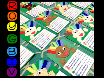 Preview of ROY G BIV {Craft and Fluency}