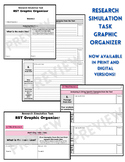 RST (Research Simulation Task) Graphic Organizer
