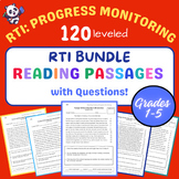 RTI: 120 All-in-One Reading Passages for Progress Monitori