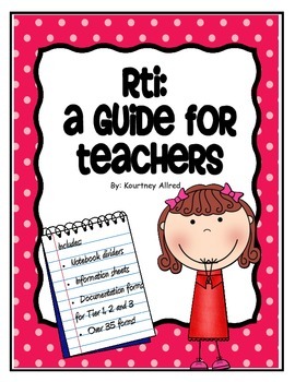 Preview of RTI: A Guide For Teachers {Now Editable!}