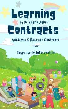 Preview of RTI Academic & Behavioral Contracts for Intervention/Progress Monitoring
