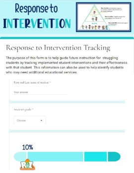 Preview of RTI, CFA, & NWEA Tracking System